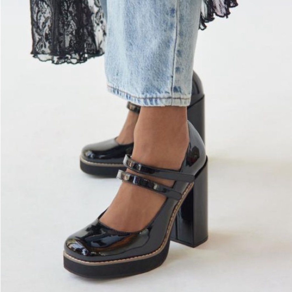 Steve Madden Black Women's Mary Jane Heels